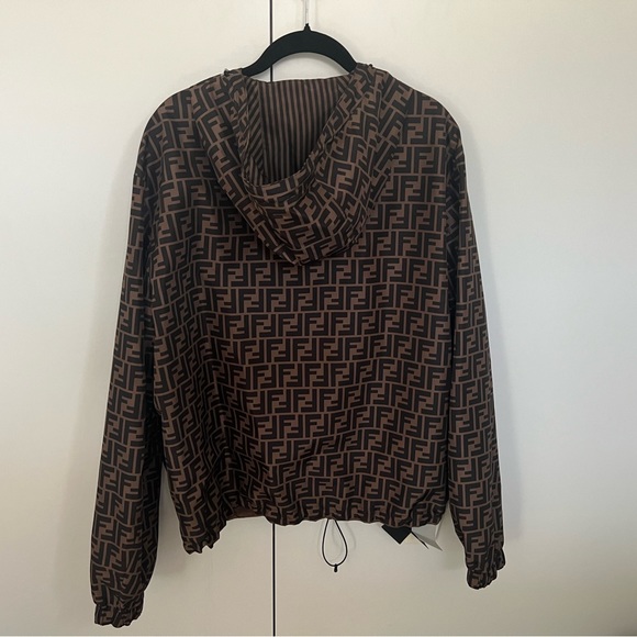 Authentic Fendi reversible jacket, sz 50 - Picture 4 of 6